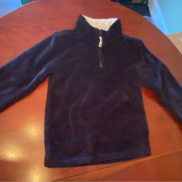 Girls fleece pull over with zipper size 7/8 - Picture 4 of 4